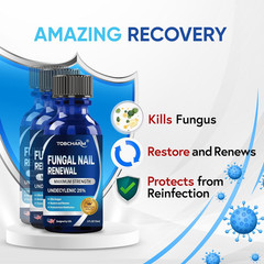 Toenail Fungus Treatment Extra Strength with 25% Undecylenic Acid & Tea Tree Oil