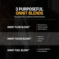 ONNIT Alpha Brain Nootropic Brain Supplement for Focus, Memory, Mental Clarit…