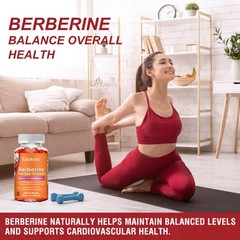 Premium Berberine 30/60/120ct Natural Healthy Cardiovascular Glucose Support