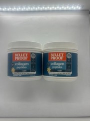Bullet Proof Collagen Peptides, Vanilla, 2 x 14.3 oz EXP. 11/2027 FREE SHIP!