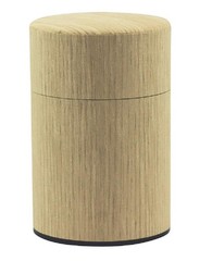 Natural Wood Tea Tin Canister : Oak/Long 5.3oz (150g), Japan ong 5.3oz (150g)