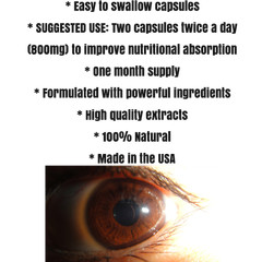 EYE DEFENSE, 120 Capsules, Healthy Eye Supplement, Vision Defense Support Sharp.