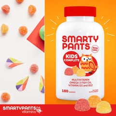 SmartyPants Kids Complete Multivitamin 180 Gummies Age 3+ Freeshipping