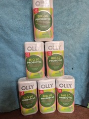OLLY Big 10 Probiotic, Supports a Healthy Gut Microbiome, dietary aid support