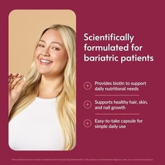 Bariatric Advantage Biotin 5,000 mcg – for Bariatric Surgery Patients –
