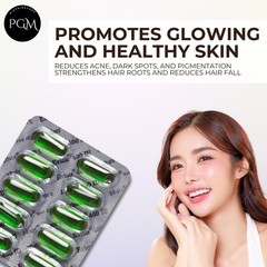 50 Evion Capsules Vitamin E For Glowing Face,Strong Hair,Acne,Nails, Skin 400mg
