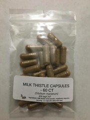 Milk Thistle 900 mg Vegan Capsules – 60 Count