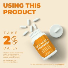Slimarax Capsules – Energy & Weight Management Support Supplement – 3 Pack