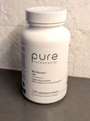 Pure TheraPro Rx Bio Boron 5mg – 180 Capsules – 6mo supply – Bororganic Glycine