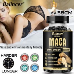 Organic Maca Root Capsules, 30 to 120 Capsules, Energy, Endurance & Performance