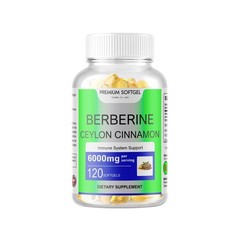 240 Softgels Berberine with Ceylon Cinnamon 5000mg