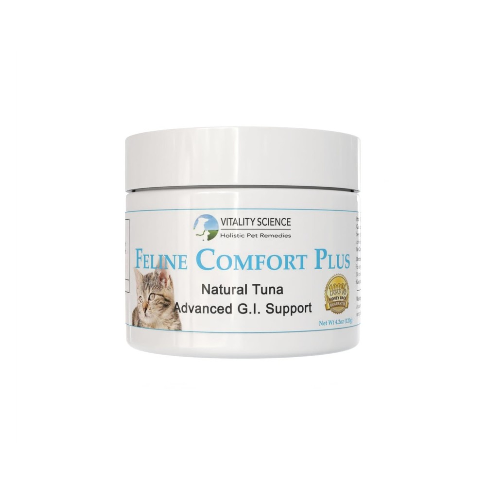 Vitality Science – Feline Comfort Plus, Extra Drying Digestive Aid, GI Suppor…