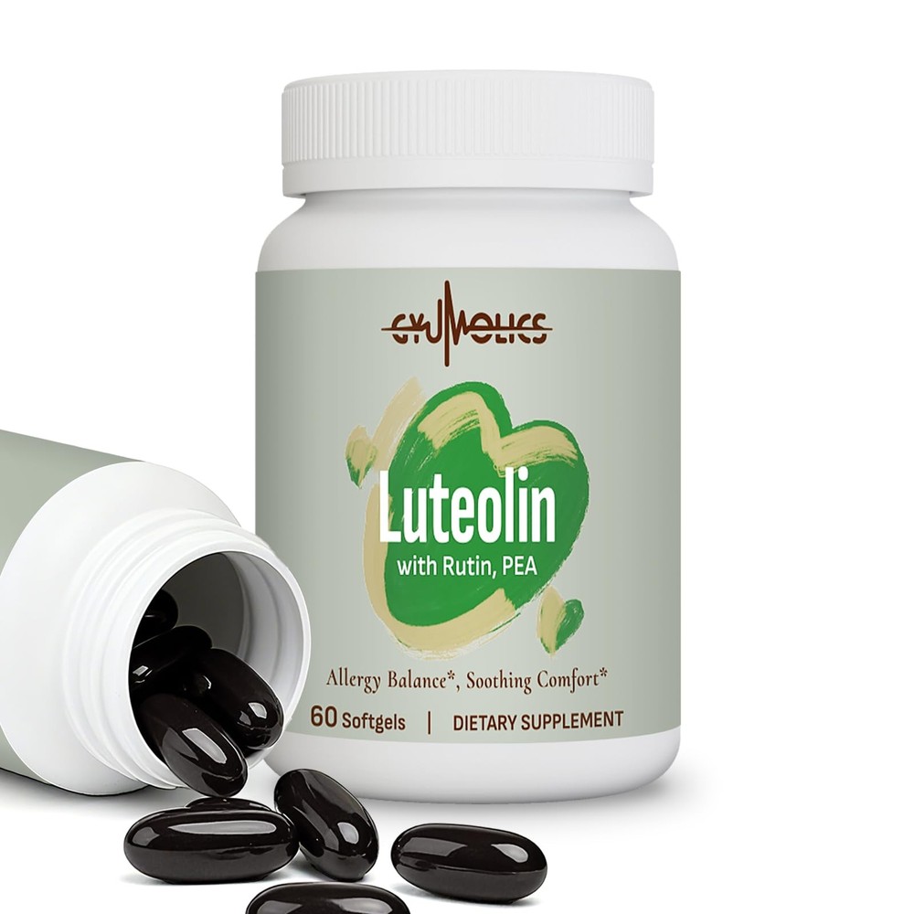 Gyumolics Luteolin Supplement 300mg 60 Softgels