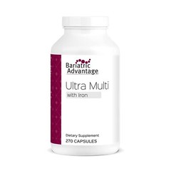Bariatric Advantage Ultra Multi with Iron, High Potency Daily Multivitamin fo…