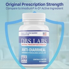 Anti-Diarrheal Caplets 2MG | 200 Ct – Made in the USA Exp 09/2027