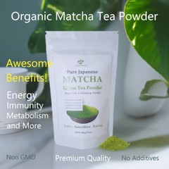 PREMIUM JAPANESE MATCHA GREEN TEA Powder – 60 g – Energy Metabolism Detox Health