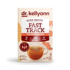 Keto & Paleo Bone Broth Packets – 16g Protein, 7 Servings