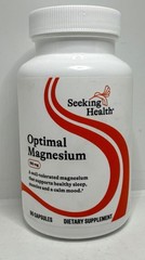 Seeking Health Optimal Magnesium-150 mg-90 Vegetarian Capsules Exp 1/2029-New-US