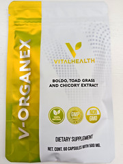 VitalHealth: V-organex – Hepatic Detoxification (Dietary Supplement) 60 Capules