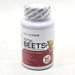 Rejuvacare Total Beets Extra Strength 500mg 60 Caps Made In USA Gluten Free