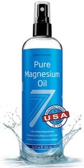 Pure Magnesium Oil Spray 12oz USP Grade Extra Strength Sleep Feet Muscle Pain