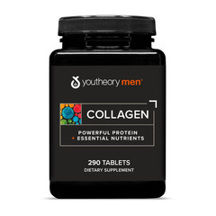 Youtheory Men’s Collagen – 5,000 mg Hydrolyzed 290 Count (Pack of 1), Tan