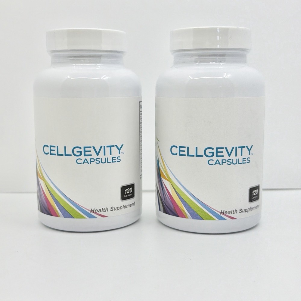 CellGevity Advanced Riboceine Technology 2 PACK 120 Capsules Per Bottle 10/2026