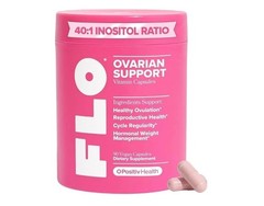 FLO Ovarian Support Vitamin 90 Vegan Capsules Supplement Hormone Balance UK