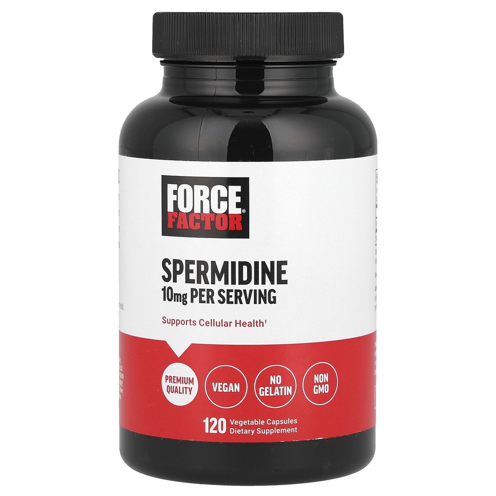 Spermidine, 10 mg, 120 Vegetable Capsules (5 mg per Capsule)