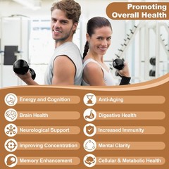 Mushroom Complex Supplement Capsules 101 Extract, Lions Mane Supplement with …