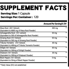 Maca Capsules – Enhance Energy Increase Endurance,Muscular And Strength