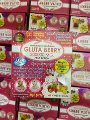 2 Boxes Gluta Berry 200000mg Drink PUNCH Reduce Freckles Whitening Skin FastWork