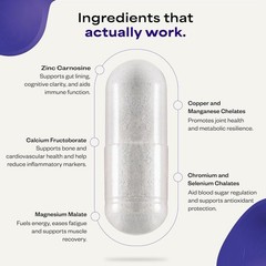 Suppgrade Labs Minerals 101 – Daily Mineral Support, 30-Day Supply