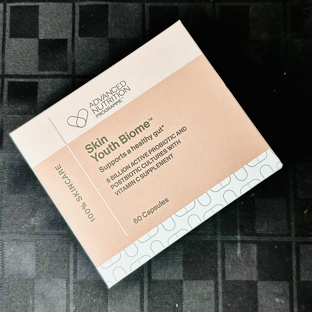 Skin Youth Biome Probiotic Supplement Capsules Advanced Nutrition Programme