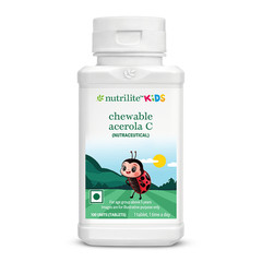 Nutrilite Kids Chewable Acerola C Vitamin C | Immune Health Support | 100 Tab