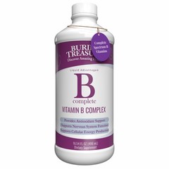 Buried Treasure B Complete 16 Fl oz, All 8 B Vitamins with Methylated B12 & …