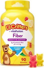 Nutritious & Tasty L’il Critters Fiber Gummy Bears, 90 Count – All Ages Delight