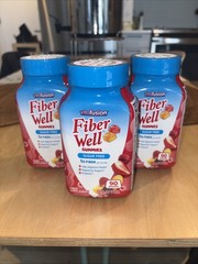 Vitafusion Fiber Well Gummies 270 Count 90 Each X3 Sugar Free Exp 6/26