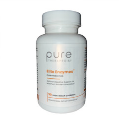 Pure Therapro Rx Elite Enzymes Extra Strength Digestive 90 Count NEW Sealed