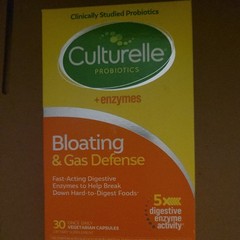 Culturelle Probiotics 30-Pack Vegetarian Capsules for Bloating Gas Defense NEW