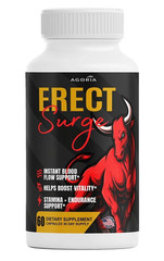 (1 Pack) Erect Surge Advanced Male Health Support Supplement, ErectSurge Pills