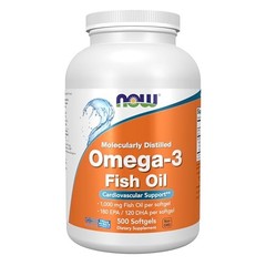 NOW Foods Supplements, Omega-3 180 EPA / 120 DHA, Molecularly Distilled,