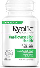 Aged Garlic Extract Formula 100, Cardiovascular Health*, 200 Tablets.