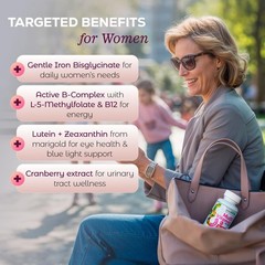 LIVEGOOD Bio-Active Complete Multivitamin for Women with 60 Count (Pack of 1)