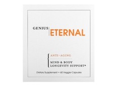 The Genius Brand, Eternal, Anti-Aging, Telomere Support, 60 Veggie Capsules