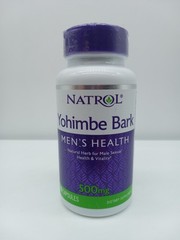 2 Pack Natrol Yohimbe Bark 500mg Mens Male Sexual Health 90 Ct Ea Exp 4/28