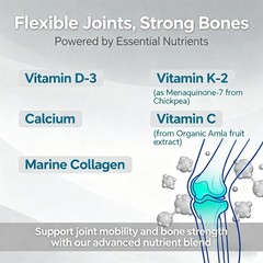 Collagen Bone Complete 30-120 Softgel Restores Skin Firmness Protects Nail Plate