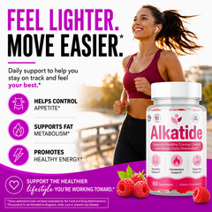 (5 Pack) Alkatide Gummys Advanced Weight Support Vitamin Supplement 300 Gummies
