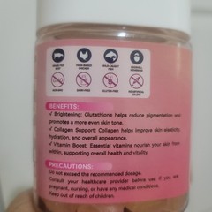 Collagen Gluta Vit C Blend Skin Brightening Dietary Supplement 100ct.[USA Stock]