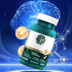 Focus Memory Alertness Mental Fitness Brain Ultra (60 Caps)